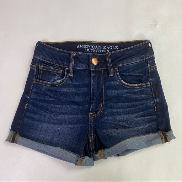 American Eagle | Super Stretch Hi-Rise Shortie - Picture 1 of 6